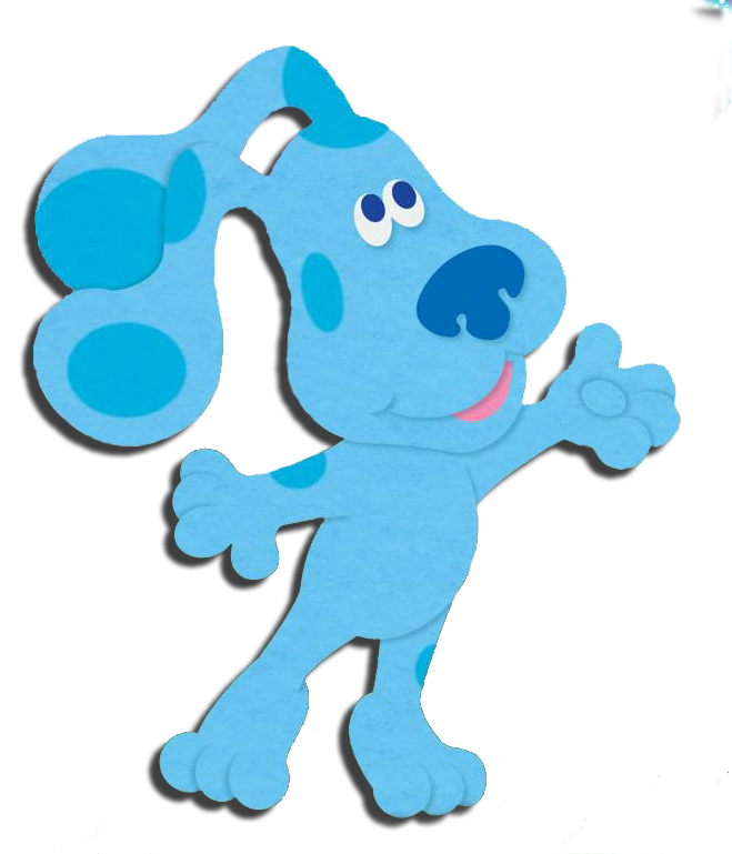 Frozen Anna Elsa Clipart - Blue's Clues Blue Png (659x769)