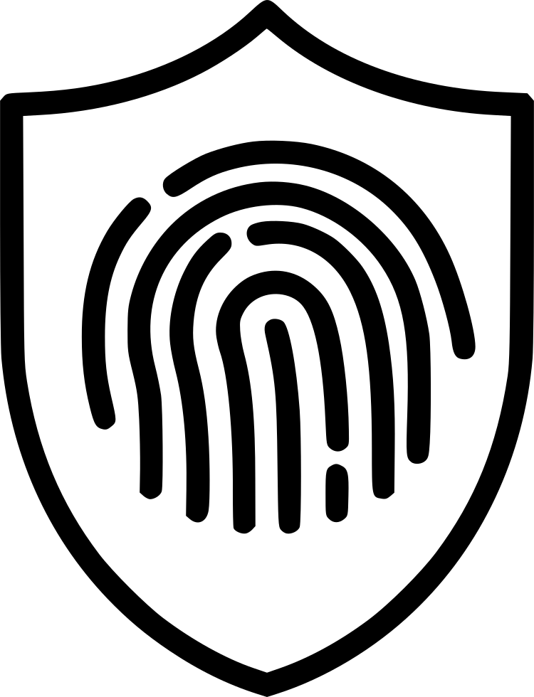 Png File - Finger Print Icon Png (750x980)