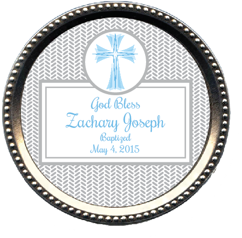 Abstract Cross Personalized Religious Gourmet Chocolate - Imbolc Symbol (500x500)