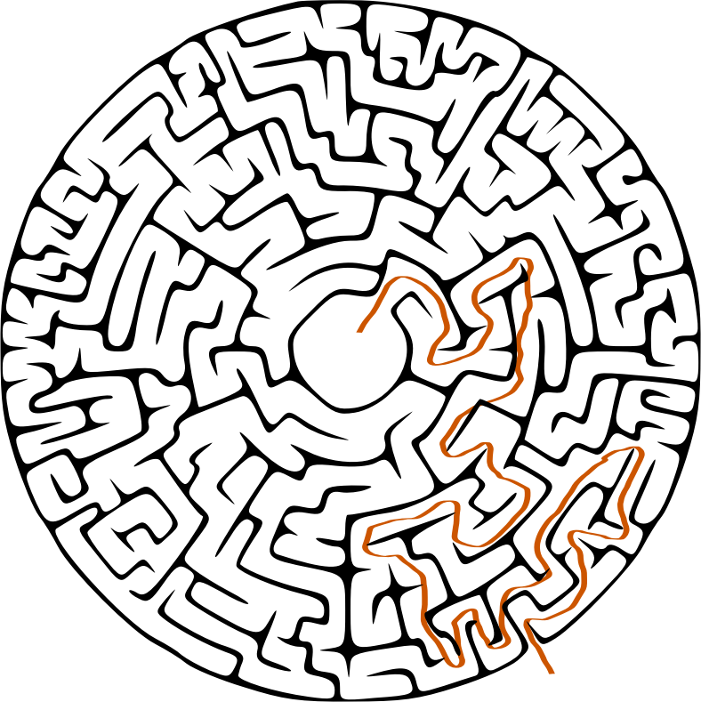 Medium Image - Circular Maze (788x789)