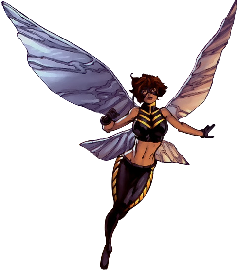 Janet - Wasp Marvel Ultimate (489x556)