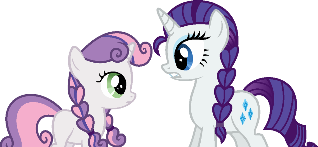 Alternate Hairstyle, Anna, Artist - Rarity And Sweetie Belle Elsa And Anna (1024x474)