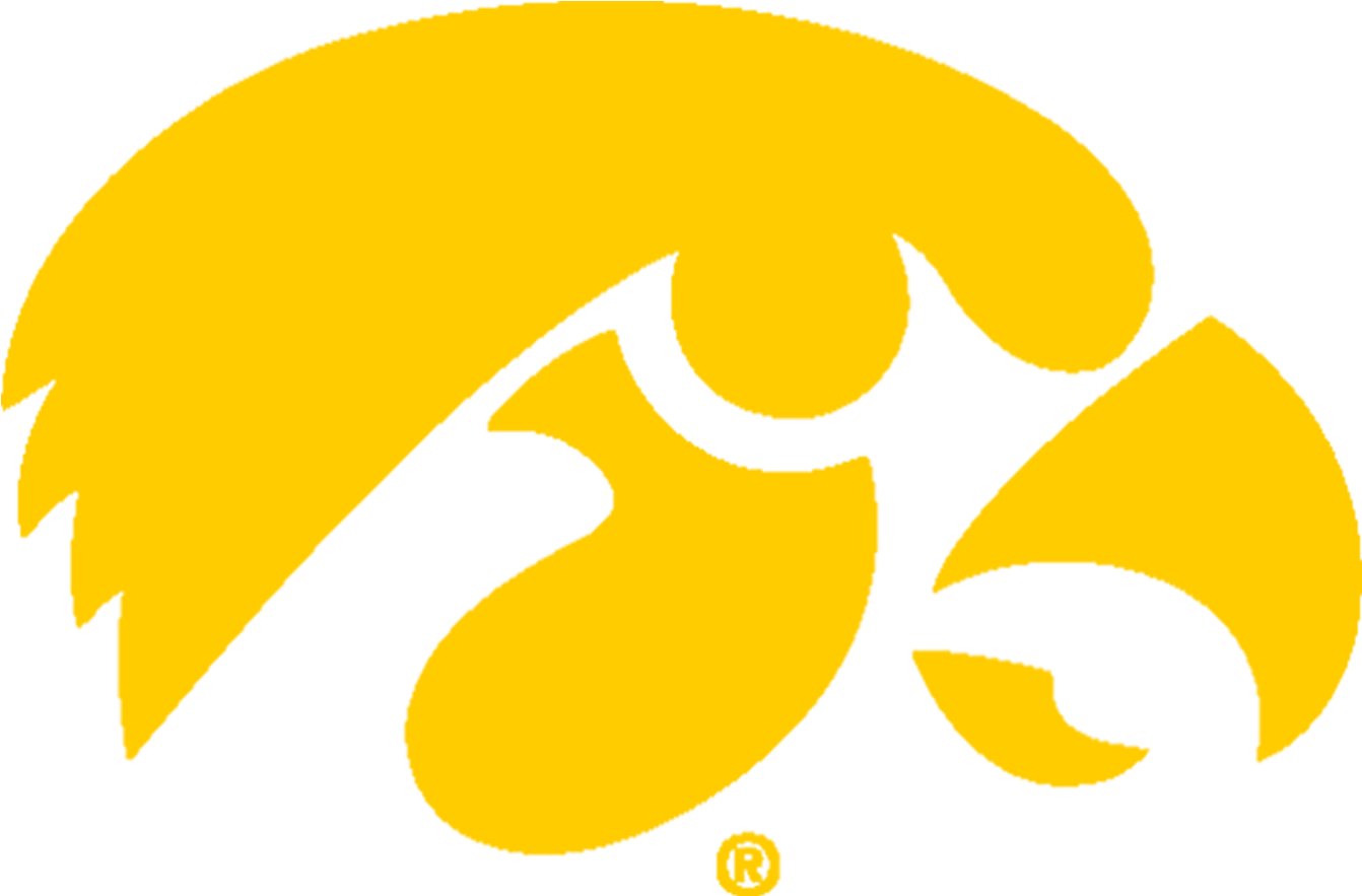 Picture - Iowa Hawkeyes Logo Svg (1350x887)