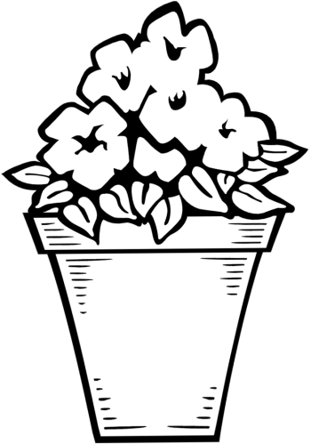 Not For Students - Community Garden Coloring Pages (350x499)