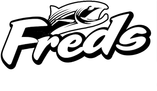Fred's Custom Tackle - Fred's Custom Tackle Logo (500x302)