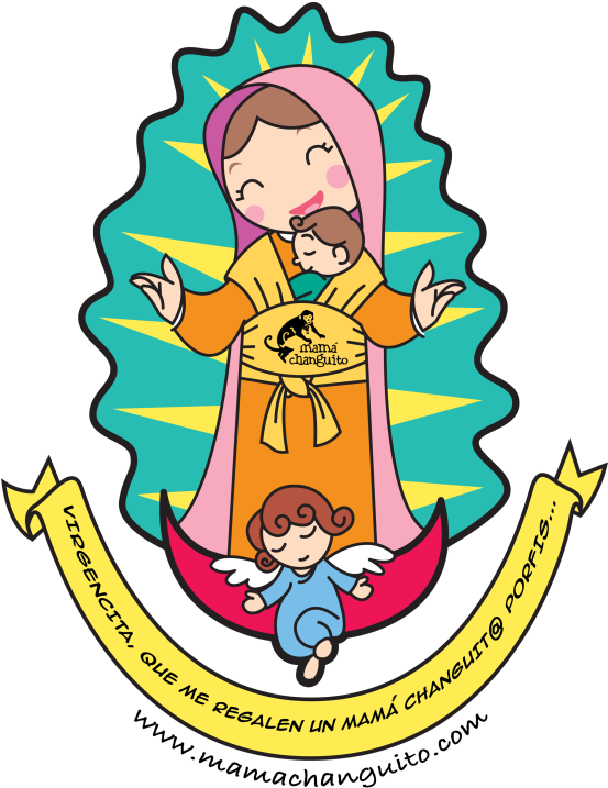 Imagenes Infantiles De Virgen De Guadalupe - Virgen Infantiles (600x786)