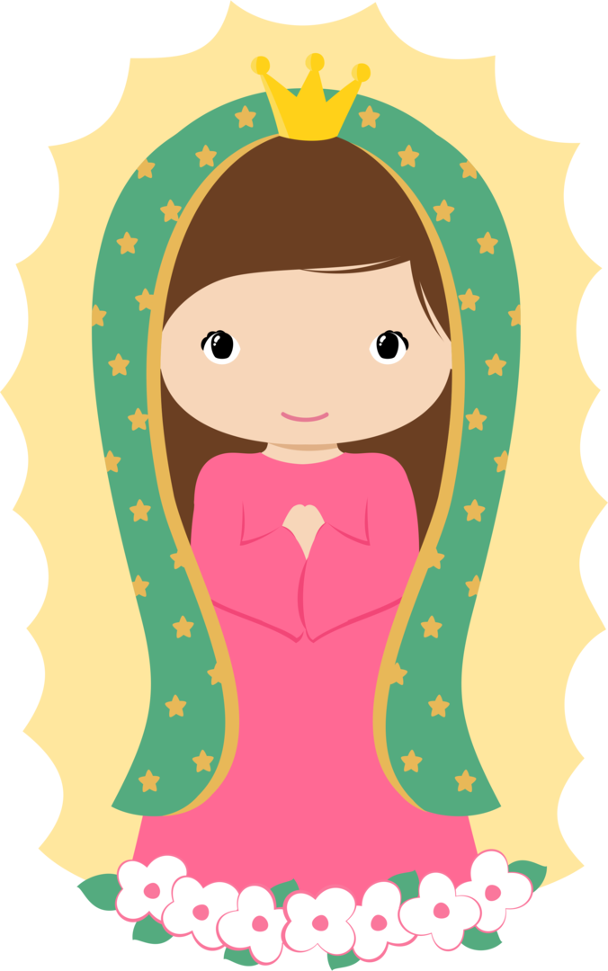 Ver Todas Las Imágenes De La Carpeta Png - Virgen De Guadalupe Clipart (676x1080)