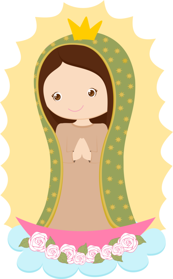 Iclwssvtrznlz - Imagen De Virgen Caricatura (561x900)