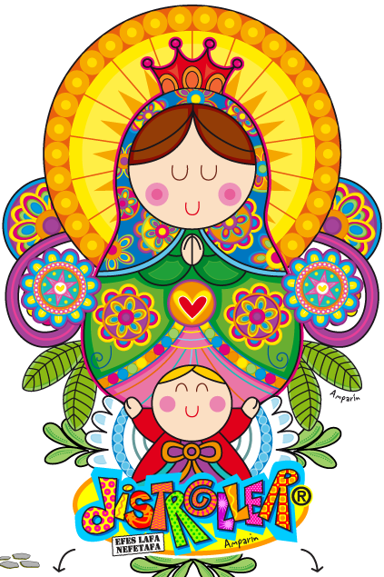 Virgen By Distroller - Virgen De Guadalupe Distroller (423x635)