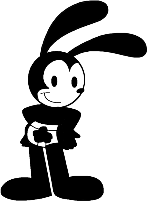 Oswald Dancing With Underwear By Marcospower1996 - Cartoon (894x894)