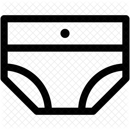Baby Underwear Icon - Circle (512x512)