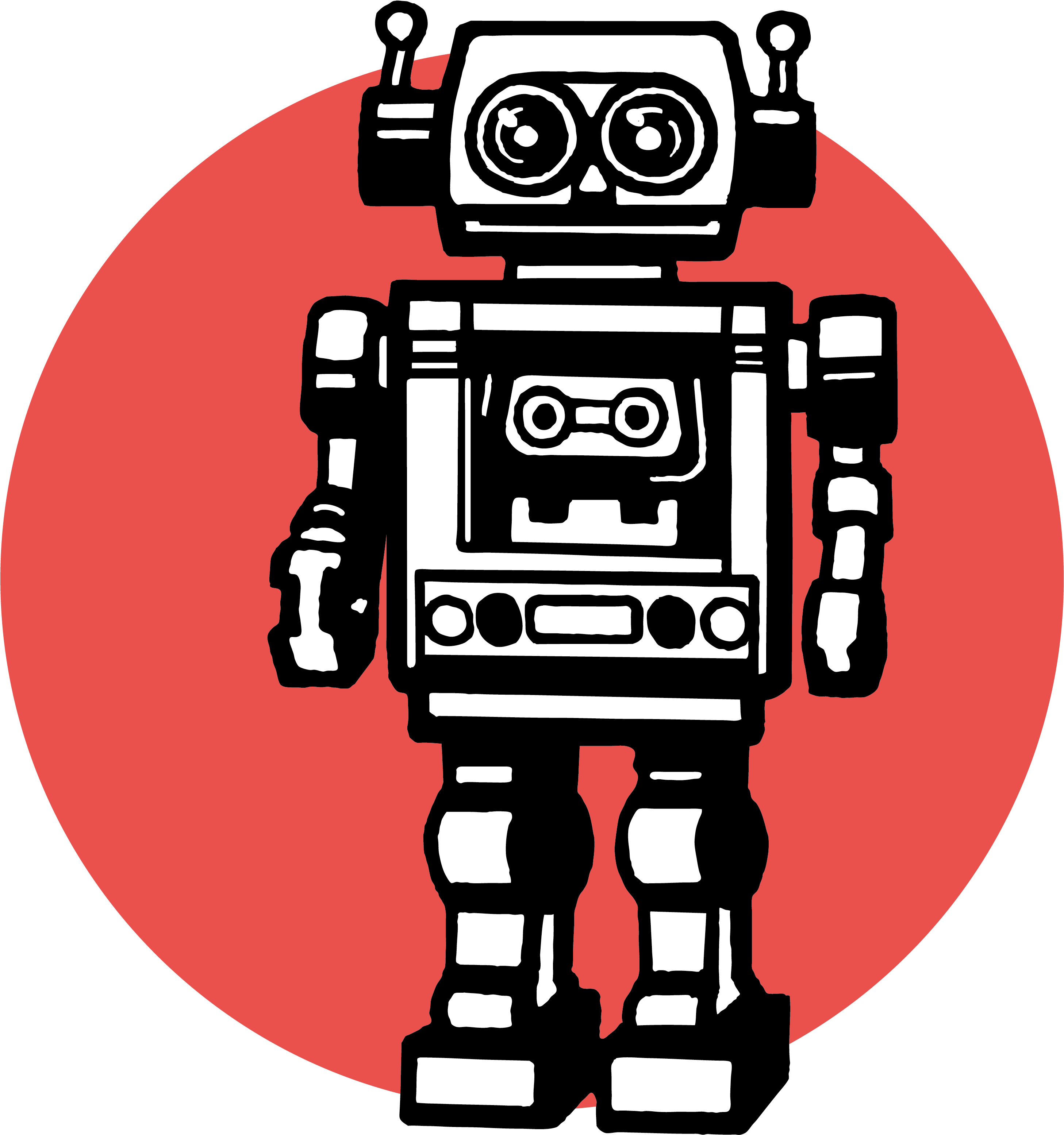 Technology - Art Print: Pop Ink - Csa Images' Robot, 24x18in. (3333x3333)
