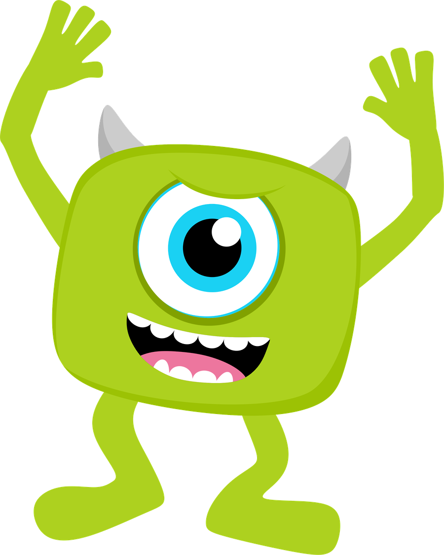 Clip Art - Monstros Sa Minus (900x1126)