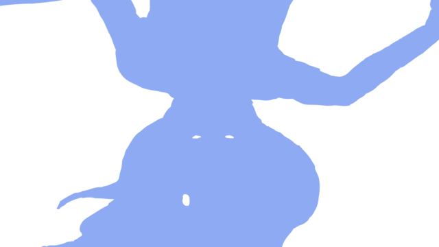 Blue Baby Footprints Clipart - Fish (640x360)