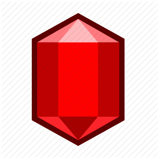 Asset, Diamond, Gem, Jewel, Jewelry, Ruby, Valuable - Ruby Icon (512x512)