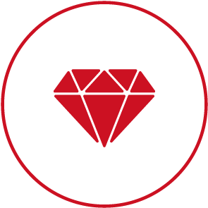 Get Connected With Ruby Women - Diamond Vector No Background (360x360)