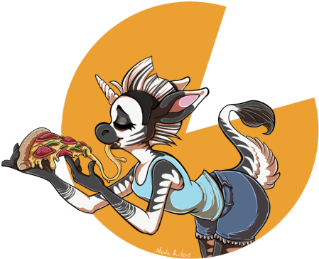 Pizza Slice Clip Art Free - Clip Art (500x402)
