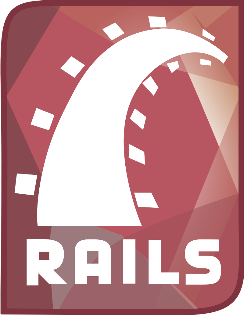 Ruby On Rails Fast Track Weekend - Logo Ruby On Rails (800x1036)