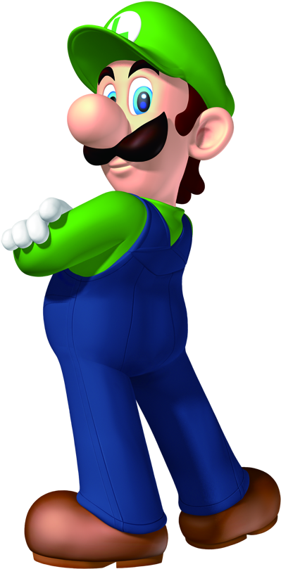 Luigi Image - Super Mario E Luigi (416x827)