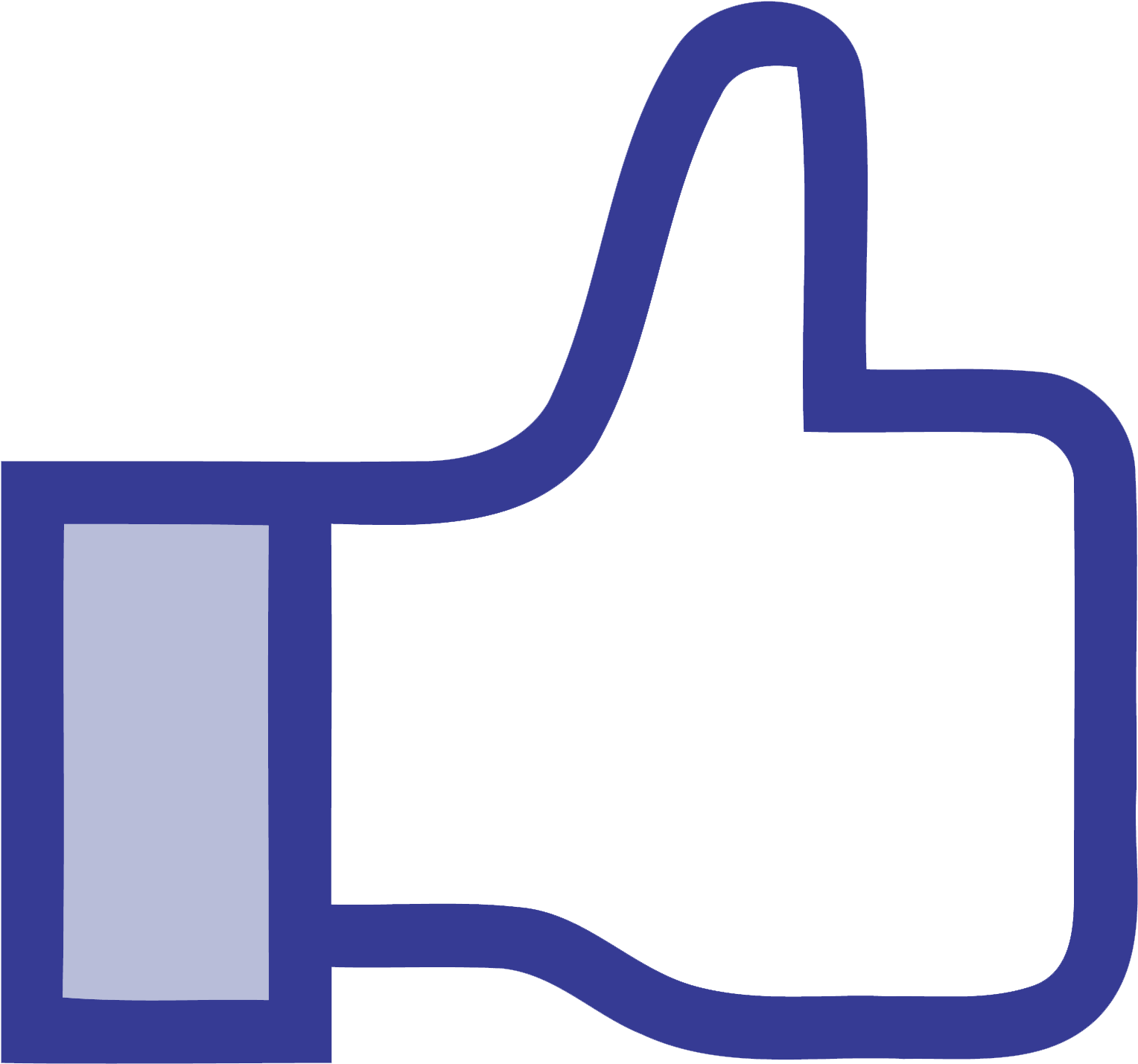 Facebook Like Png Photo - Facebook Like Button Png (2083x2083)