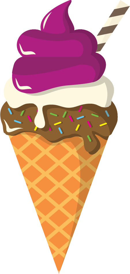 Neapolitan Ice Cream Dondurma Ice Cream Cone - Neapolitan Ice Cream Dondurma Ice Cream Cone (451x946)