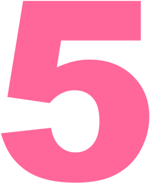 Number 5 Png - Shimmer And Shine (377x440)