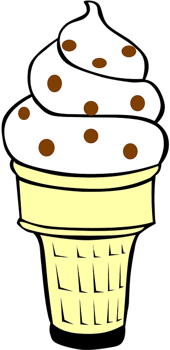 Ice Cream Cone Clipart 23, - Coloring Ice Cream Cone (360x720)
