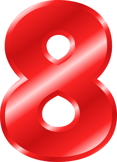 Number 8 Png - صور رقم 8 (463x640)
