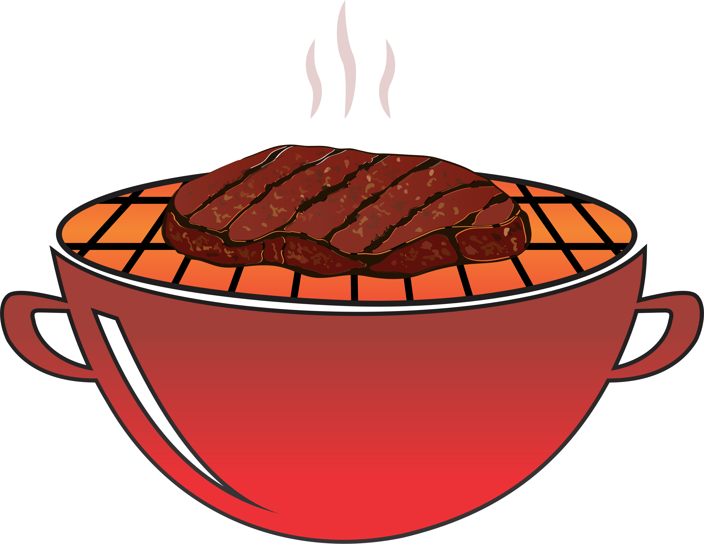 Clipart - Grilled Clipart.