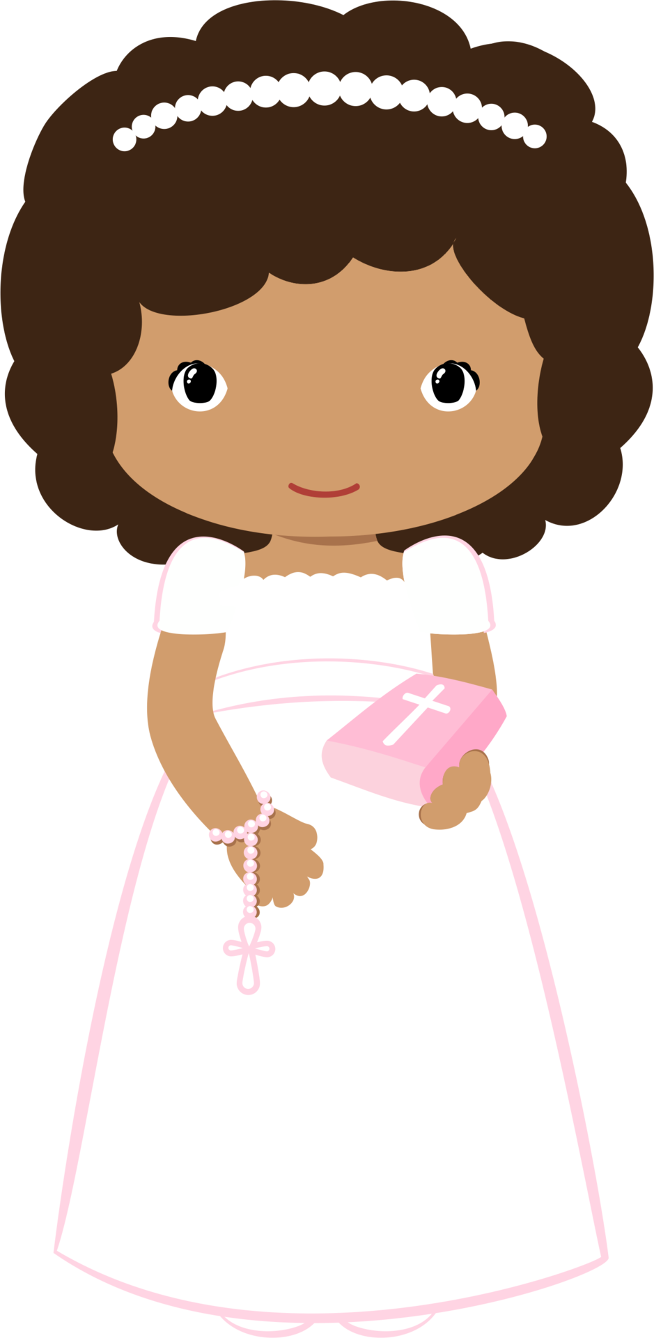 Pin De Yuriana Carrasco En Muñecas - Girl Communion Png (939x1920)