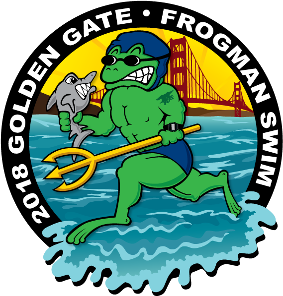 Golden Gate Frogman Swim - Ilocos Norte National High School Logo (584x618)
