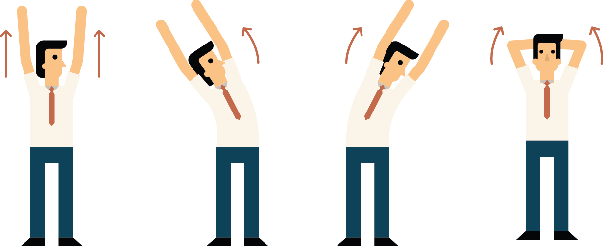 Wrist Stretch And Other Stretches At Work - Wrist Stretch And Other Stretches At Work (1231x503)