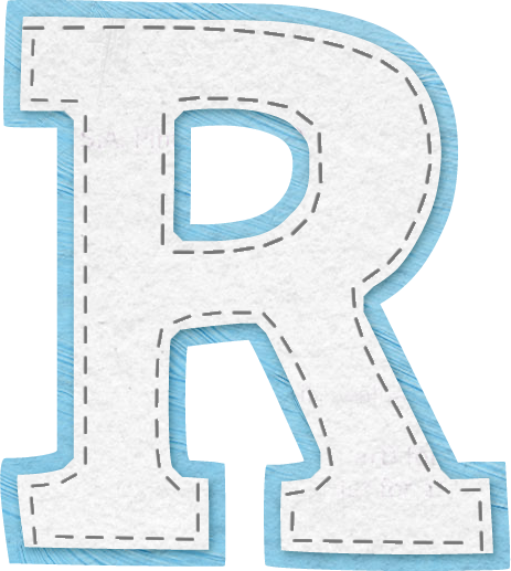 María José Argüeso - Letras Mayúsculas Letras Para Baby Shower (463x517)