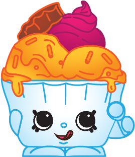 Ice Cream Queen Art - Shopkins Ice Cream Queen (400x400)