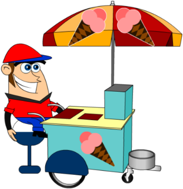 Ice-cream Cart - Ice-cream Cart (420x420)
