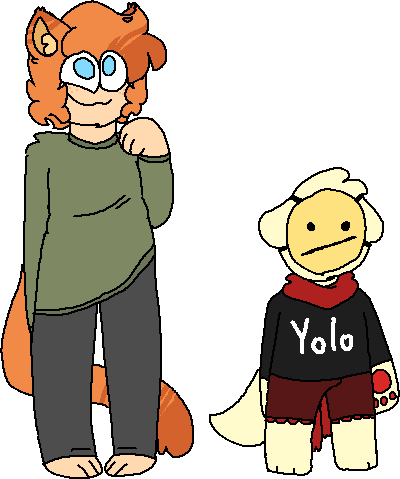 Them By Saphour - Cartoon (400x479)