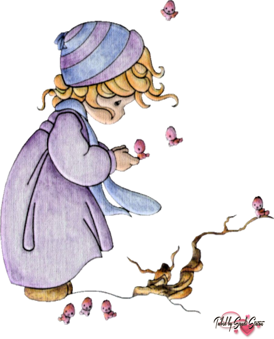 Moments Clipart - Precious Moments Transparent Png (1000x1200)