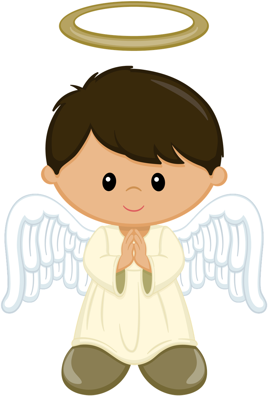 Angel Boys - Boy Angel Clipart (900x1332)