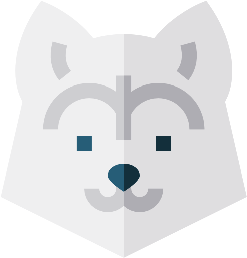 Siberian Husky Free Icon - Illustration (512x512)