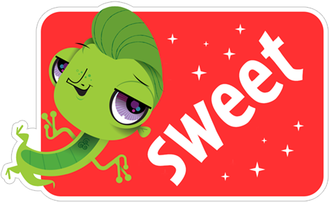 Sticker 15 From Collection «littlest Pet Shop» - Cartoon (490x317)