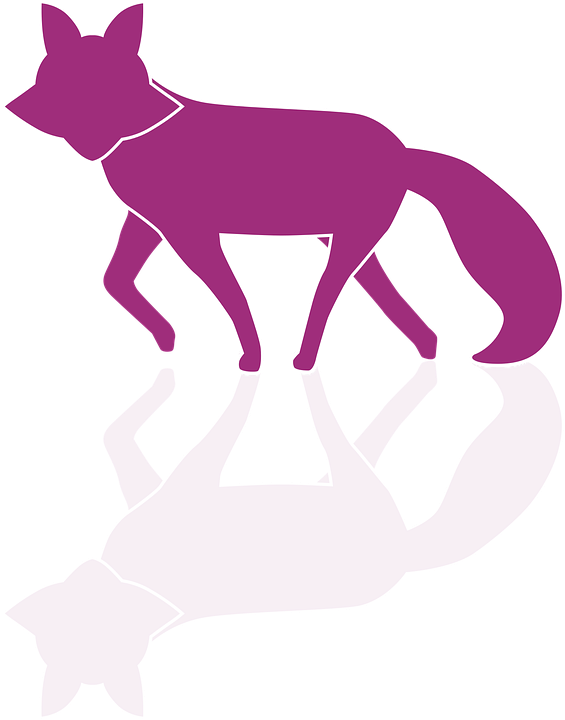 Pink Fox Cliparts 5, Buy Clip Art - Hope Walk Of Yates County (565x720)