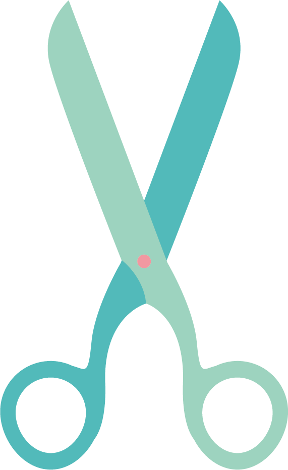 Cartoon Clip Art - Scissors (571x932)