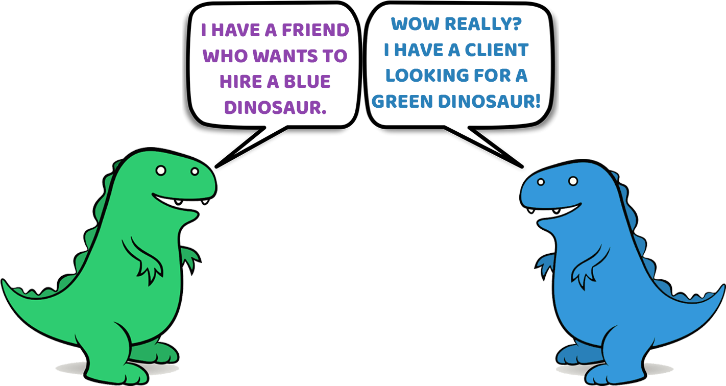 Are You Ready To Start Getting Some Referrals Awesome, - Cartoon (1458x800)