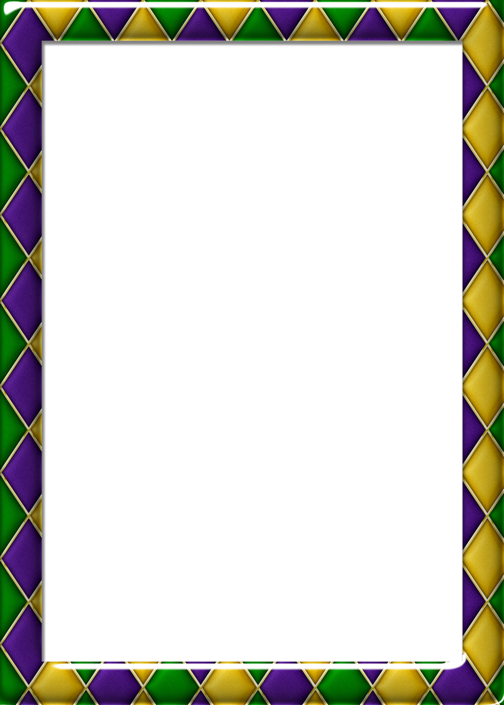 Mardi Gras Clip Art Borders Many Interesting Cliparts - Mardi Gras Clip Art Border (1024x1434)