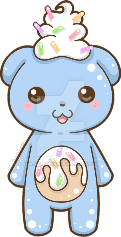 Sprinkles The Bear Full Transparent By Pastel-bunbun - Sprinkles The Bear Full Transparent By Pastel-bunbun (400x779)