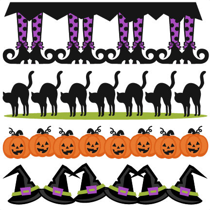 Halloween Clipart Borders Png - Halloween Border Clipart Free (432x432)