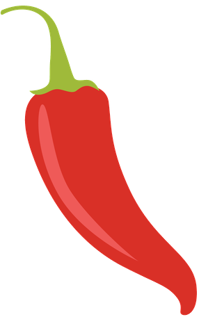 Chili Clip Art At Clker - Red Chili Pepper Clip Art (286x456)