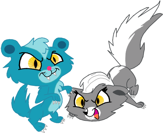 Lps Wolf I Fied Sunil And Pepper Vector By Emilynevla - Lps Pepper Wolf I Fied (540x501)