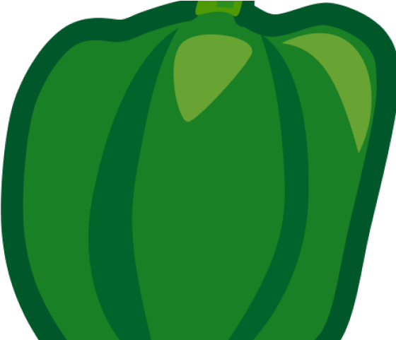 Green Pepper Clipart - Green Pepper Clipart (640x480)