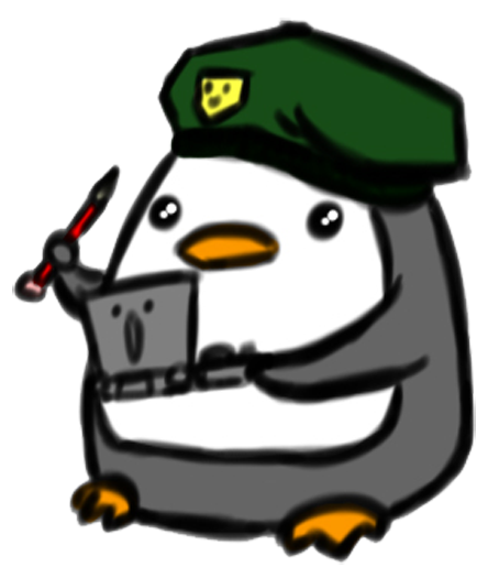 Wojskowa's Profile Picture - Derpy Penguin (500x578)